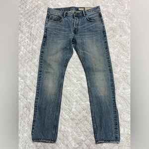 AllSaints Selvedge Denim – Cigarette Fit (Light Blue Wash) – Size 32